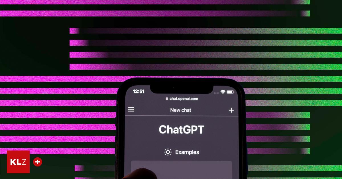Chatgpt In Klagenfurt Jetzt Zieht K Nstliche Intelligenz Als