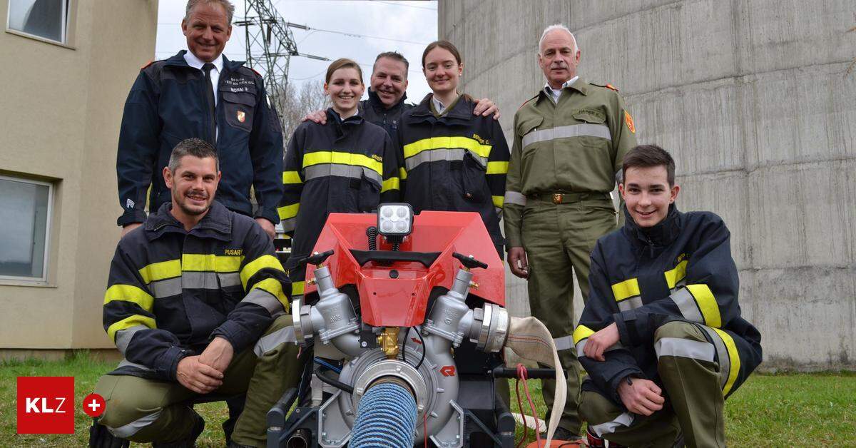 Bezirk St Veit Feuerwehren können sich über neue Maschinisten feuen