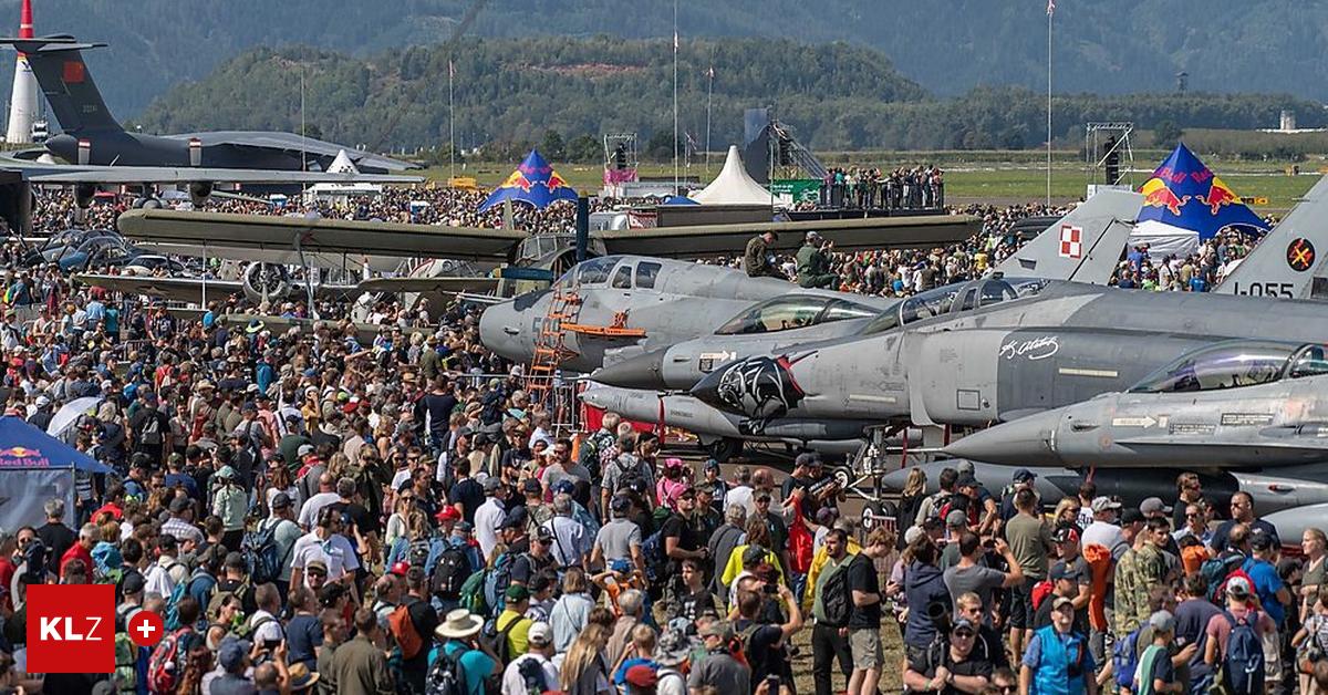 Airpower Auszeichnung F R Beste Flugschau Landete In Der Steiermark