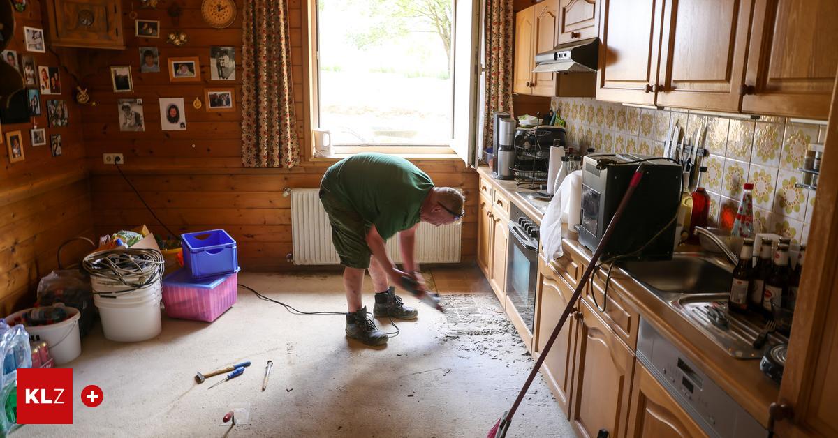 Unwetter Familie Hanze steht vor den Trümmern ihrer Existenz