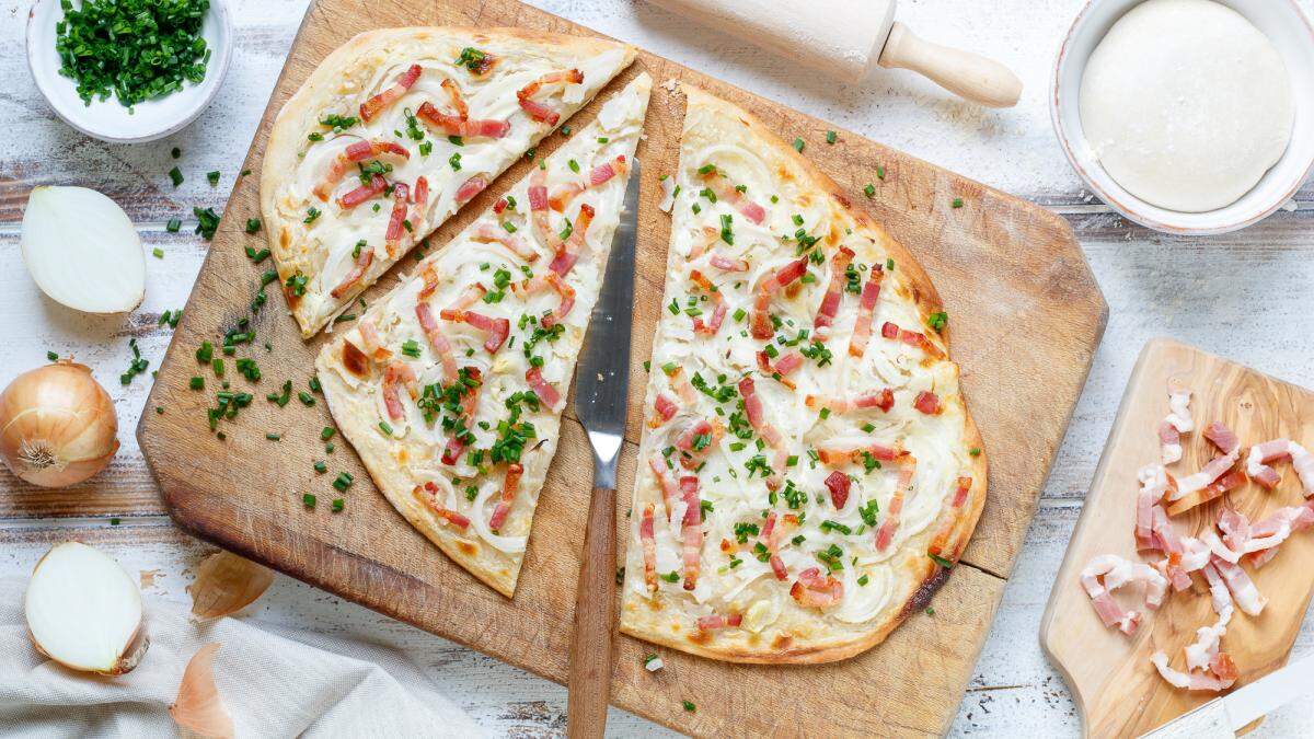 Rezepttipp Rezept F R Einen Flammkuchen Nach Els Sser Art