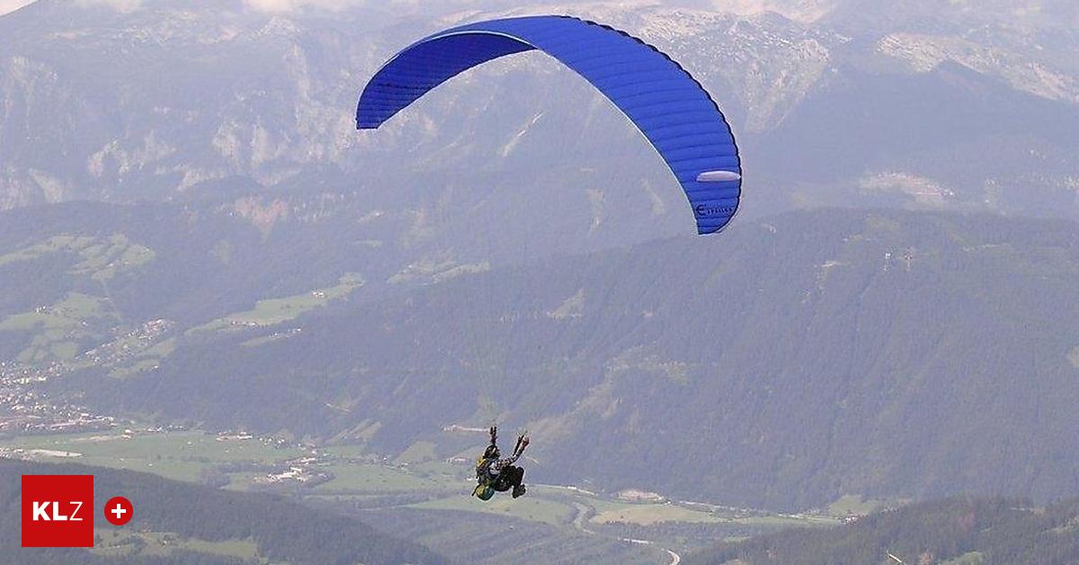 Gleitschirm Klappte Ein Paragleiter Nach Absturz Auf Emberger Alm