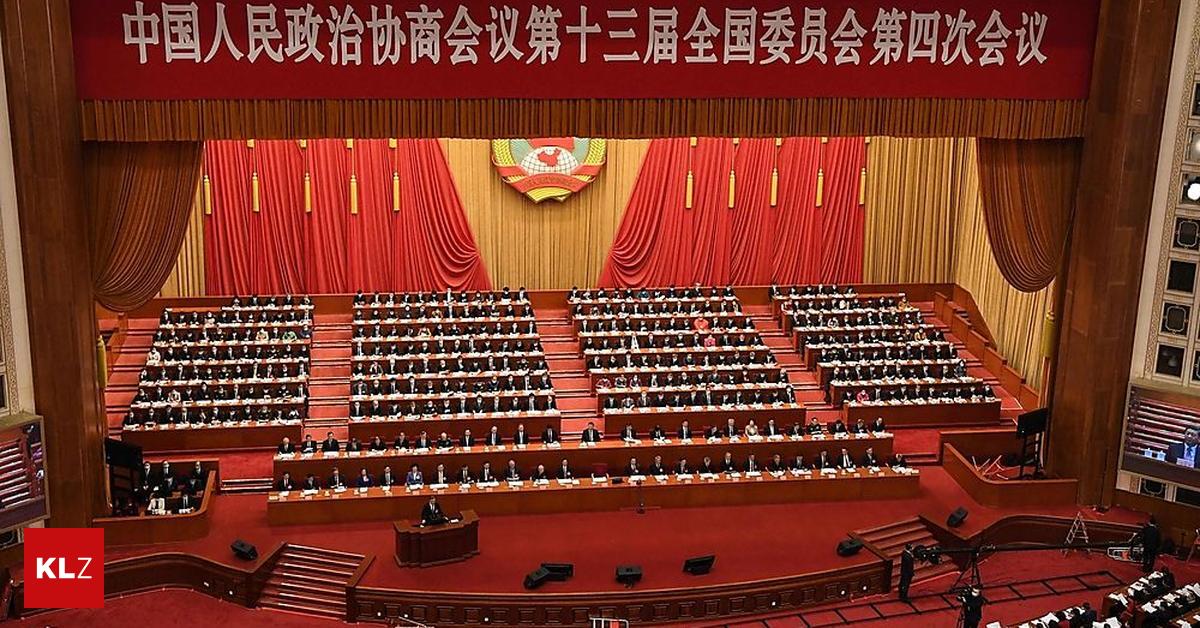 Nationaler Volkskongress Chinas Wirtschaft Will 2021 Um Mehr Als