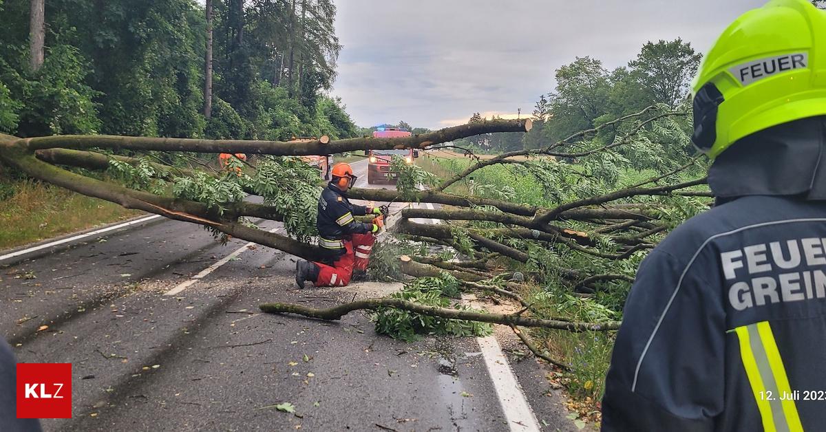 Hunderte Eins Tze Unwetter Sorgten Vor Allem In Der Westh Lfte