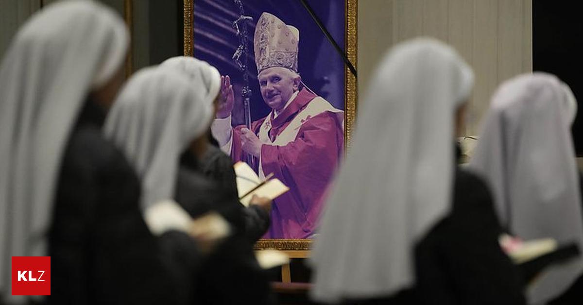 Einfache Sprache Trauer Feier F R Den Ehemaligen Papst Benedikt