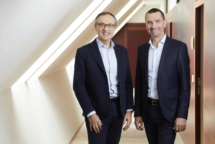 Dr. Stefan Konecny (links) und Mag. Christian Piber vom Kärntner Siedlungswerk