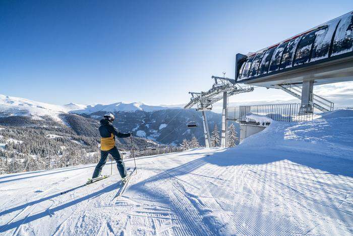 Das Skigebiet Bad Kleinkirchheim ist eines der zehn Hauptskigebiete des Kleine Zeitung-Skipass