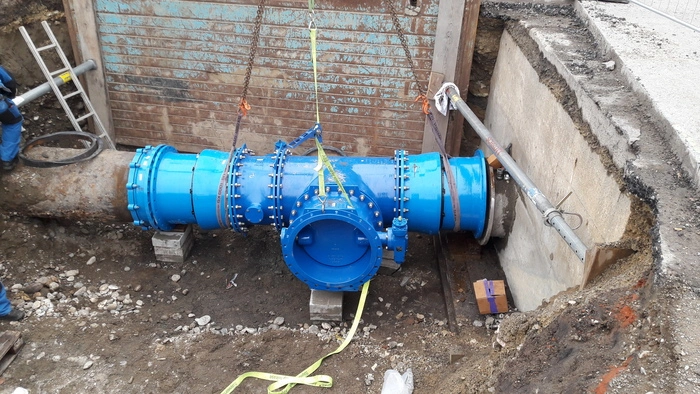 Trinkwasserleitung Feldkirchen DN 700