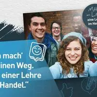 Das Projekt „Mitten im Leben“ zeigt, welche Chancen eine Lehre im Handel bietet