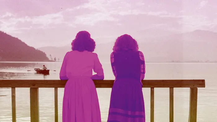 Urlaub am Wörthersee, August 1948.