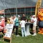 Auch der OBI Biber  machte beim KnirpsTurnier ein gute Figur
