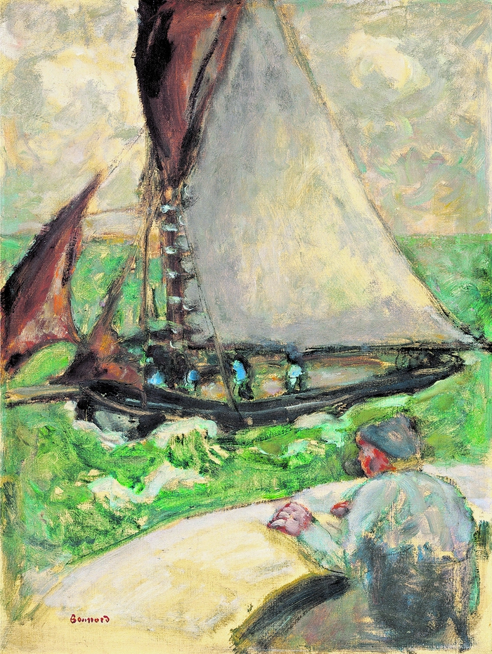 Pierre Bonnard - Marine, grand voilier, ca. 1911