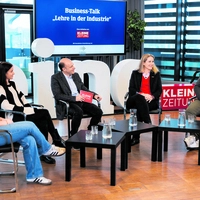 Beim Business Talk der Kleinen Zeitung drehte sich alles um die Lehre in der Industrie.