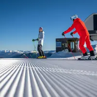 Mit 43 Pistenkilometern bietet die Turracher Höhe beste Voraussetzungen für einen perfekten Skitag