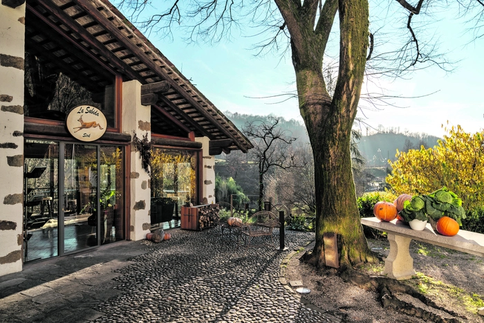 Das Restaurant Al Cacciatore della Subida in Cormòns