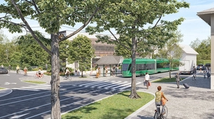 In der Hilmteichstraße entsteht ein zweites Gleis, ein neuer Speicherkanal und neue Geh- und Radwege.