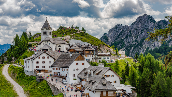 Der Monte Lussari ist ein beliebtes Ausflugsziel für Kärntner