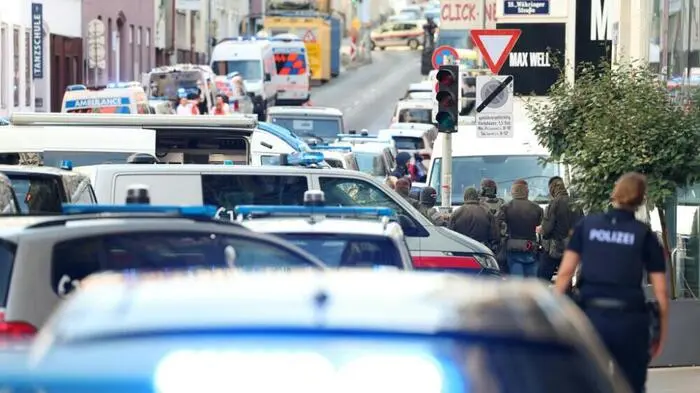 Zahlreiche Einsatzkräfte waren am Donnerstag vor Ort