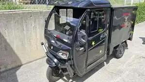Dieses „Tuk-Tuk“ war von dem Elektrounfall betroffen