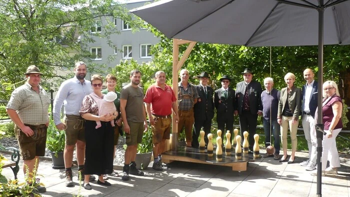 Das Geschenk wurde Anfang September „überreicht“