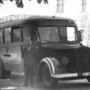 Abholungsbus der damaligen Tötungsanstalt Hartheim – 137 Pflegebedürftige aus dem Kindberger Heim wurden dort ermordet