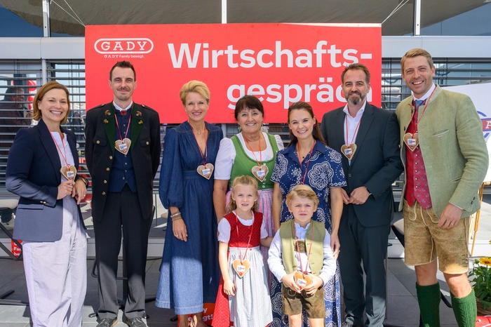Wirtschaftsgespräch beim 117 . Gadymarkt in Lebring