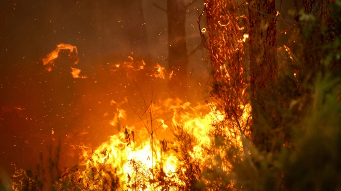 Feuer lodern in Frankreich und Spanien weiter