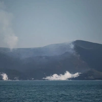 Der Anak Krakatau war vor rund einem Monat ausgebrochen