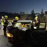 Einsatz in den frühen Morgenstunden der Feuerwehr St. Marein im Mürztal
