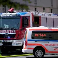 Feuerwehr, Rettung und Polizei im Einsatz