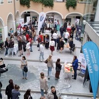 Die Jobmesse erfreute sich großem Interesse