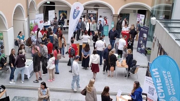 Die Jobmesse erfreute sich großem Interesse