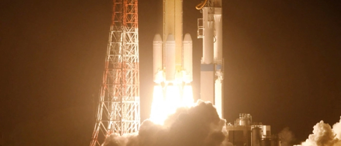 H3-Rakete hob erfolgreich von Japans Weltraumbahnhof Tanegashima ab