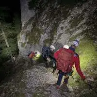 Die Bergung dauerte bis spät in die Nacht an