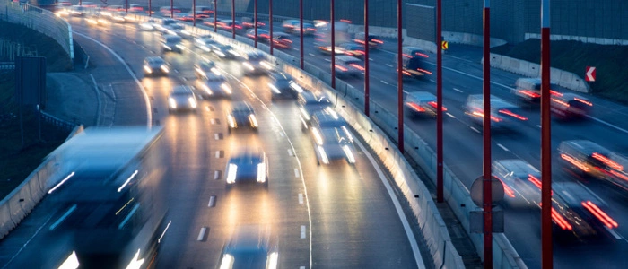 Der Verkehr auf der A2 ging zurück