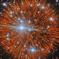Die Überreste einer Sternenexplosion ähneln einem Feuerwerk