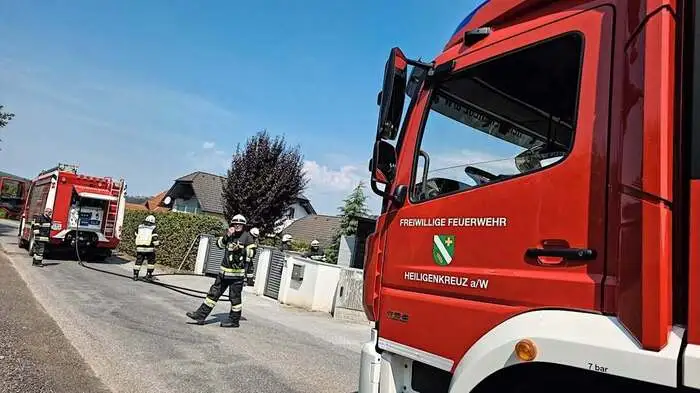 Einsatz für die Feuerwehr