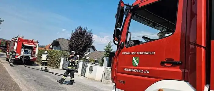 Einsatz für die Feuerwehr