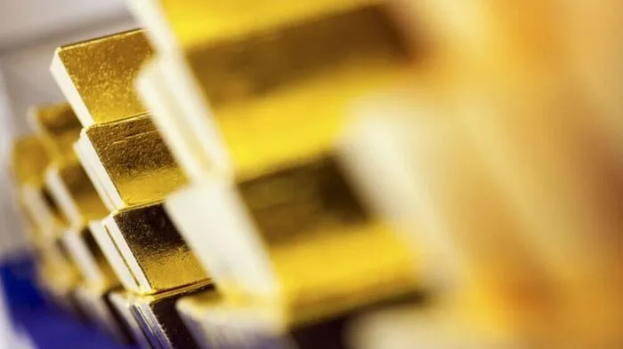 Goldbarren jetzt in einem Hochsicherheitstresor (Symbolfoto)