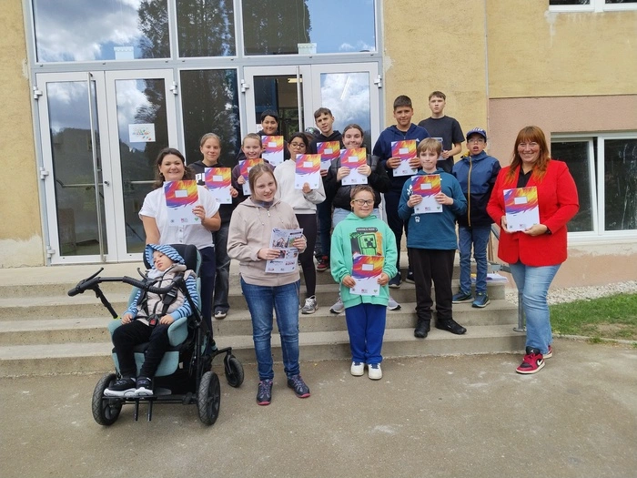 Die Allgemeine Sonderschule Kapfenberg erhielt neue Hefte