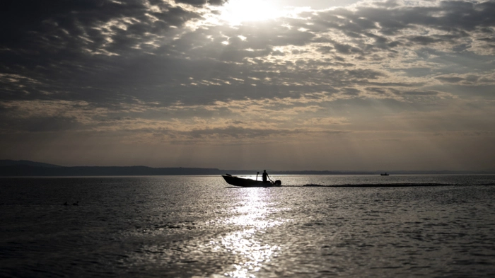 Am Bodensee sind die Pegelstände sehr niedrig