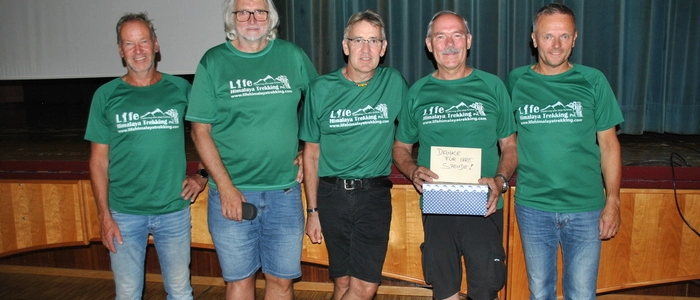 Organisationsteam: Tom Köck, Markus Hackl, Luis Winter, Ernst Zisser, Andreas Steininger (v. l.)