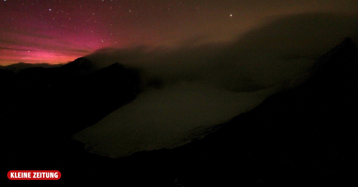 Webcam filmt seltenes Himmelsspektaktel über Kärnten