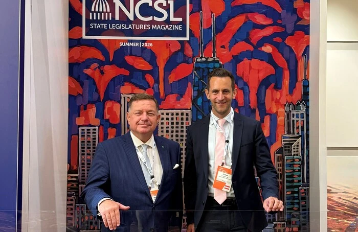 Zweiter Landtagspräsident Werner Amon und Klubchef Lukas Schnitzer (beide ÖVP) sind in Chicago