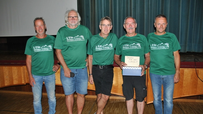 Organisationsteam: Tom Köck, Markus Hackl, Luis Winter, Ernst Zisser, Andreas Steininger (v. l.)