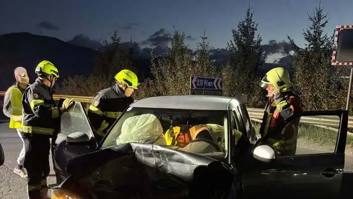Einsatz in den frühen Morgenstunden der Feuerwehr St. Marein im Mürztal