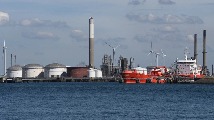 Die Explosion ereignete sich im Hafen von Rotterdam