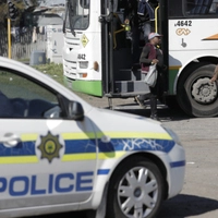 Die Polizei errichtete Straßensperren in Johannesburg