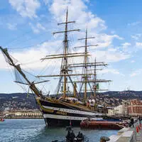 2025 beendete die „Amerigo Vespucci“ die Weltreise in Triest