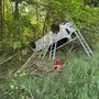 Erst Ende Mai überschlug sich ein Kleinbus, der auf der L 118 einem Reh auswich